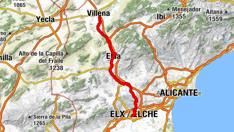 Iglesia de Santa Maria - Iglesia de Santa Eulalia - Tossal de Sant Antoni - Carrús Oest