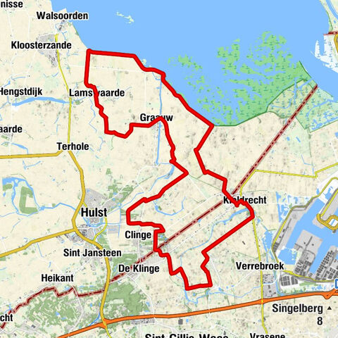 Kieldrecht - Sint-Corneliuskerk - Sint-Michielskerk - Tragel