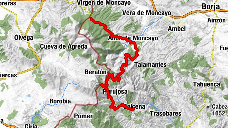 Calcena - Refugio de Cerrogordo - El Carreo - Añón de Moncayo