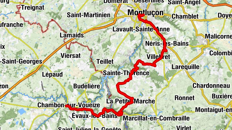 Montluçon-Ville - Église Saint-Pierre-Saint-Paul - Église Sainte-Valérie - Chambon-sur-Voueize