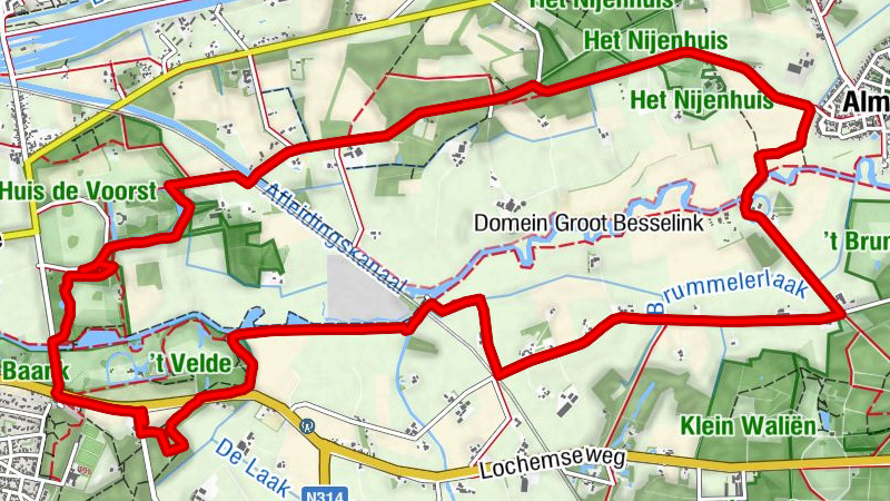 Zutphen - Almen - De Chinese Muur