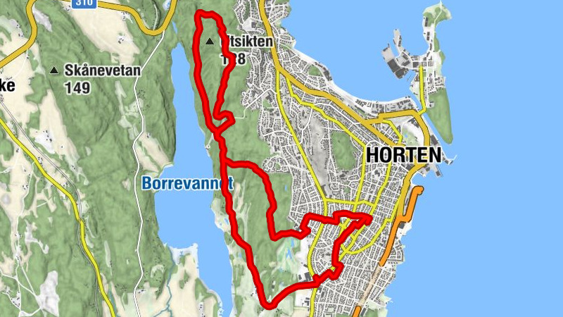 Horten - Tveiten