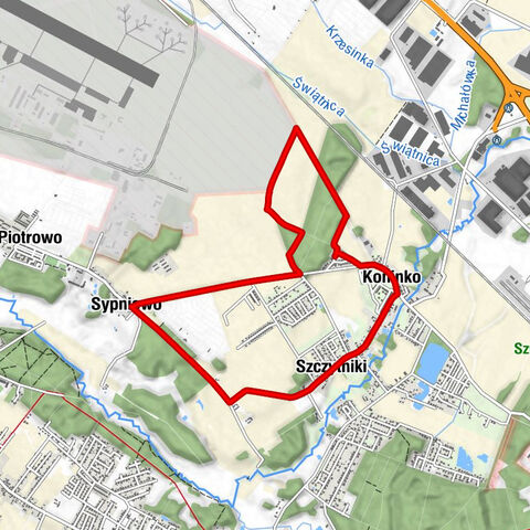 Koninko - Szczytniki - Głuszyna