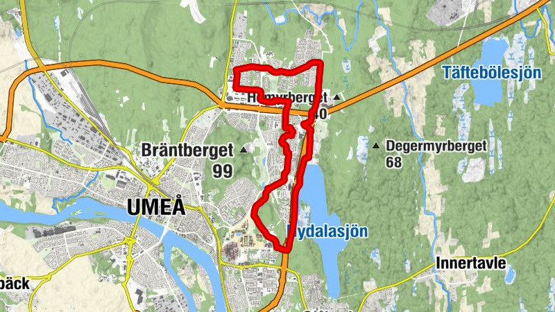 Marieområdet - Mariehem - Umeå - Marieberg