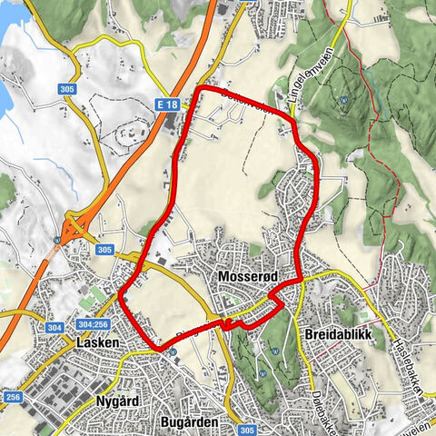 Sandefjord - Mosserød - Adventkirken