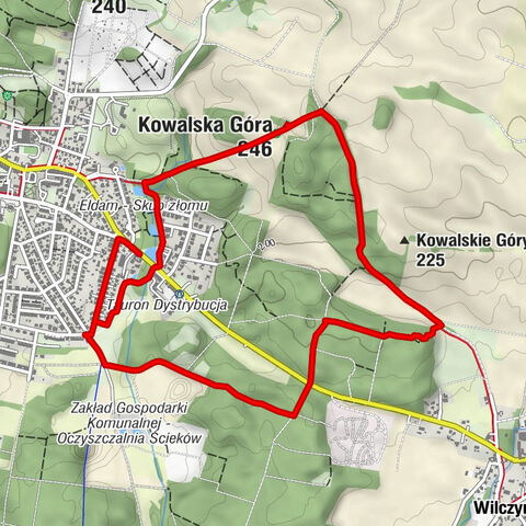 Oborniki Śląskie - Kowalska Góra