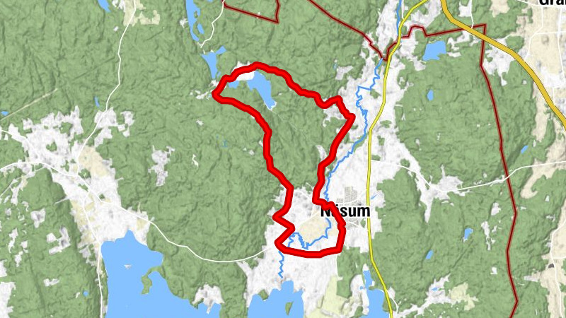 Näsum - Västanåmark - Blistorps kapell - Bromölla kommun