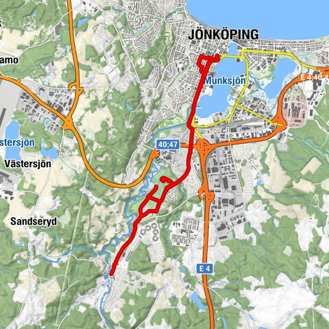 Söder - Jönköping - Munksjöstaden - Gamla Råslätt