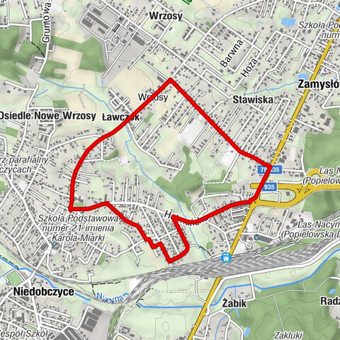 Śródmieście - Rybnik - Ławczok - Niedobczyce