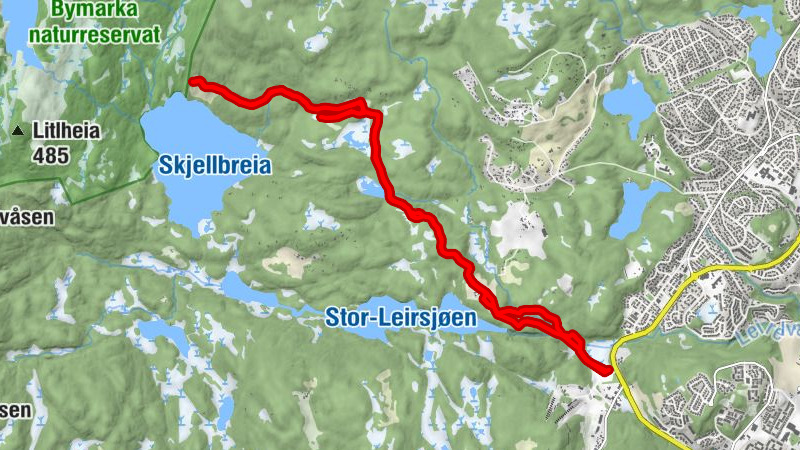 Midtbyen - Montana - Frøset - Skjellbreilia