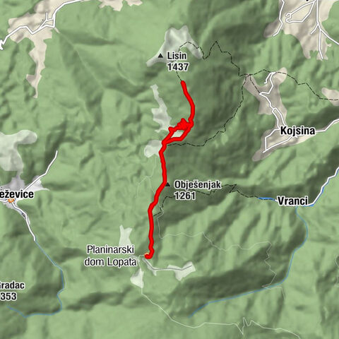 Planinarski dom Lopata - Obješenjak