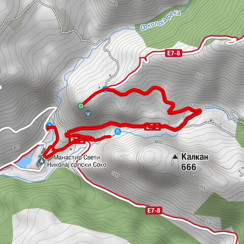 Соколац - Манастир Свети Николај српски Соко