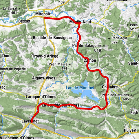 Voie verte en Pyrénées Cathares