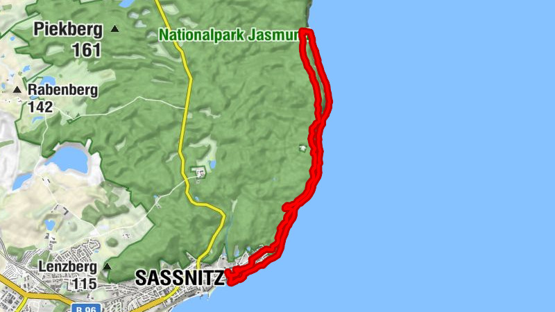 Steilküste Wanderungen