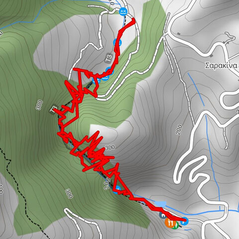 Sarachina Schlucht
