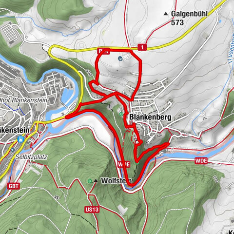 Panoramawanderg - Blankenberg