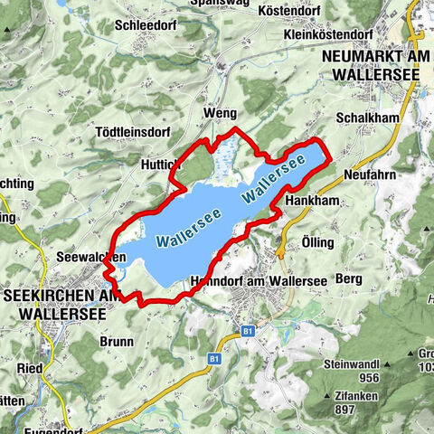 Wallersee Rundweg
