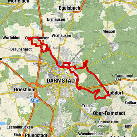 Kleine Runde mit Kotelettpfad