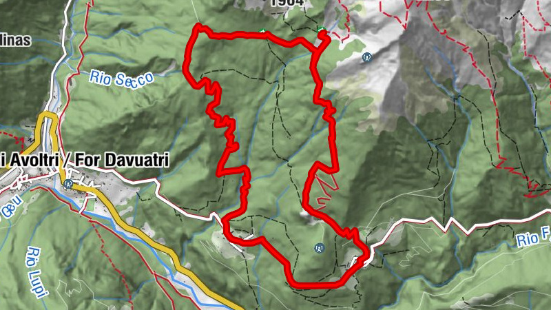 Casera Vas - Anneau Casera Monte Buoi