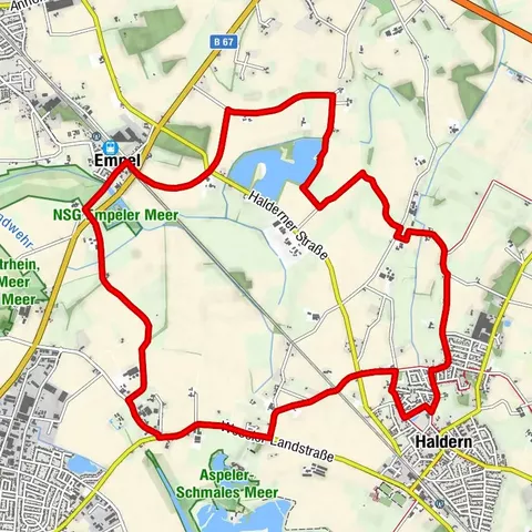 Wanderung um Empel und Haldern