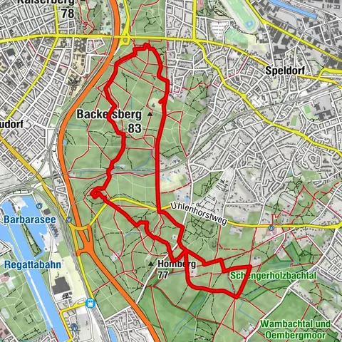 Highlight-Runde durch den Duisburger Stadtwald