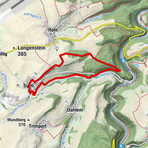 Bitburger LandGang – SULMANA - Rundweg um Sülm