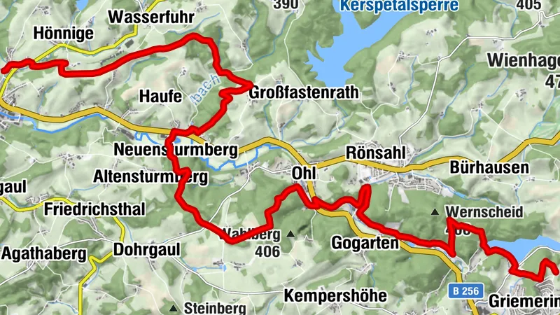 Bergischer Panoramasteig - Etappe 6: Wipperfürth - Marienheide