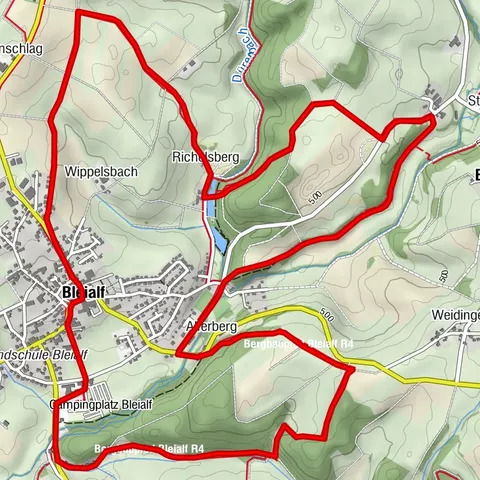 Prümer Land Tour Route 4 - Bleialf und die Schneifel