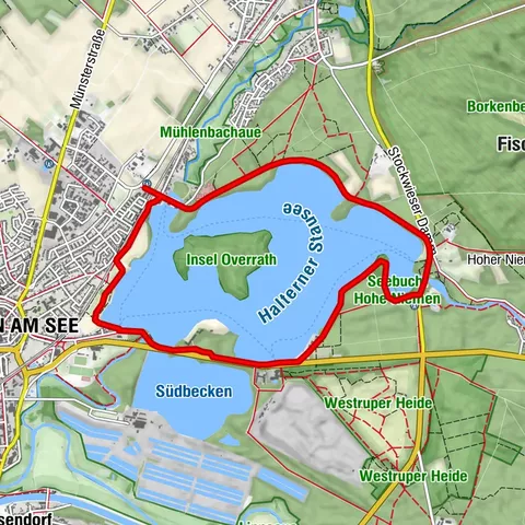 Einmal um den See - Haltern am See / Tagestour Hohe Mark RadRoute