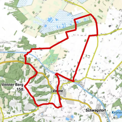 OC 3 - Rund um Venne - Mühle, Moor und Varusschlacht