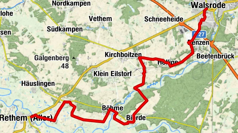 HeidekreisTour Etappe 09: Rethem - Walsrode