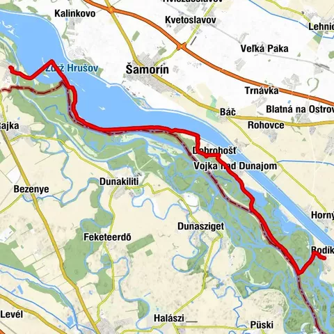 ST202b Čunovo - Bodíky