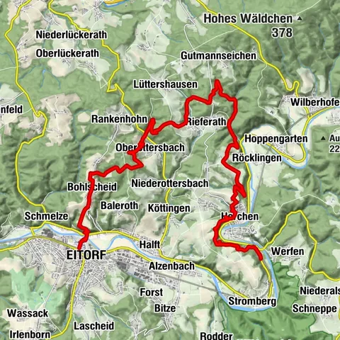 Natursteig Sieg | Etappe 05 | Eitorf–Herchen