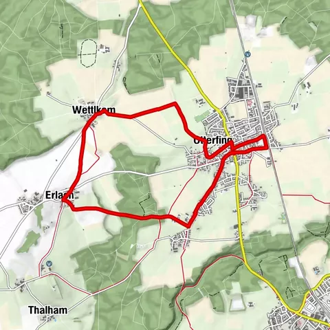 Nach Wettlkam und Erlach