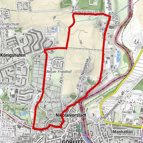 Go for a short jog in the old town of Görlitz