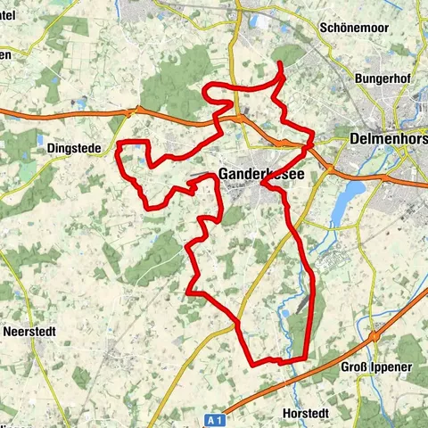 Kleeblattroute Ganderkesee