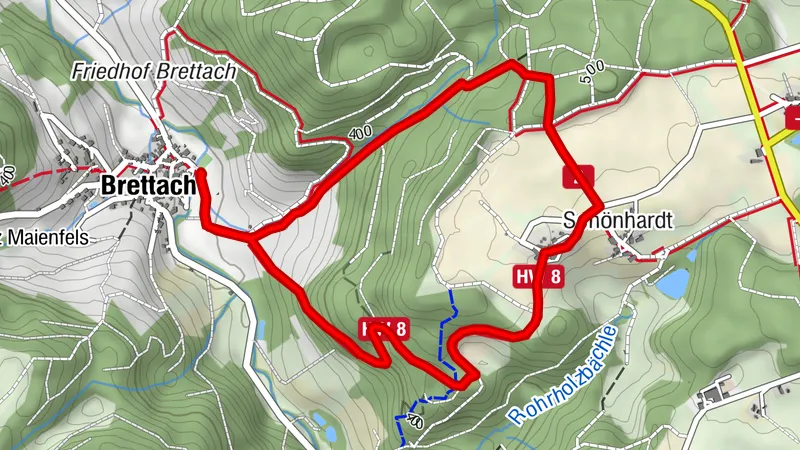 Brettach - Bretzfeld - Tour 2