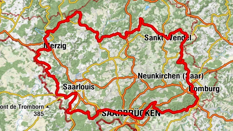 Rund ums Saarland
