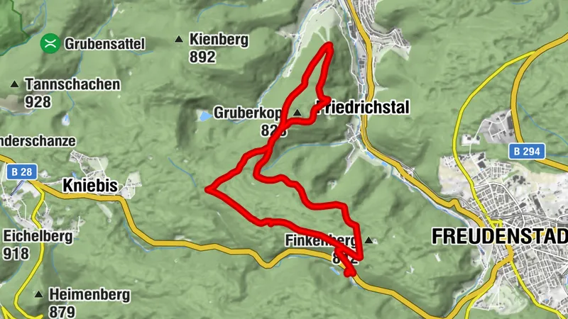 Freudenstadt: Naturcamping Langenwald - Glasmännlehütte