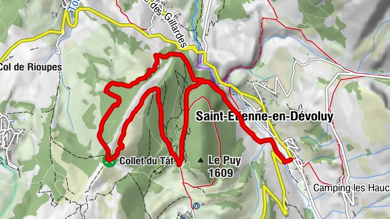 Saint Etienne en Dévoluy - Le Pré Crête des Baumes