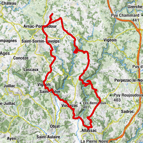 Les gorges de la Vézère