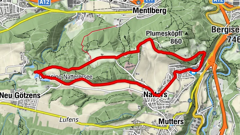 Radweg "Rund um Natters" COPY