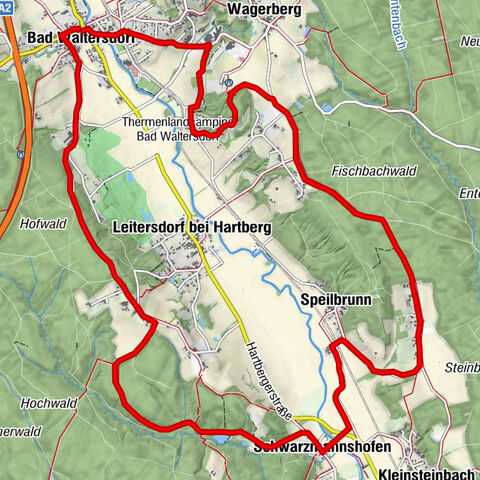 Thermen Rundwanderweg in Bad Waltersdorf