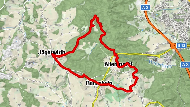 Höhenwanderung um Jägerwirth mit Besuch Kapelle Heiligenbrunn
