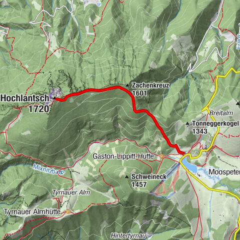Fladnitz an der Teichalm: Teichalm - Hochlantsch
