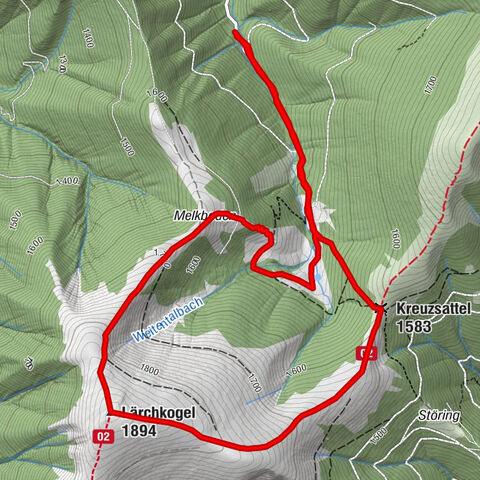 Auf den Lärchkogel der Gleinalpe