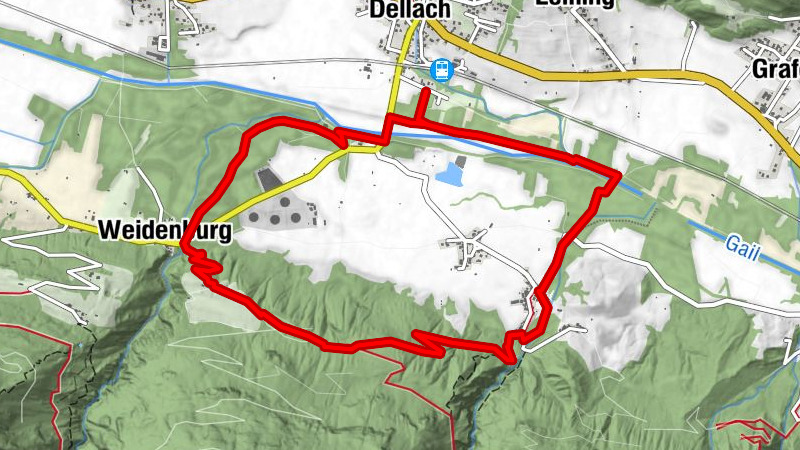 Nölbling-Gratzhof-Auwaldweg-Runde
