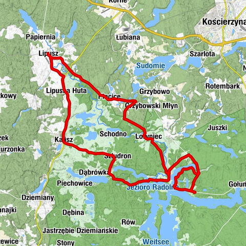 Lipusz-Wdzydze-Lipusz