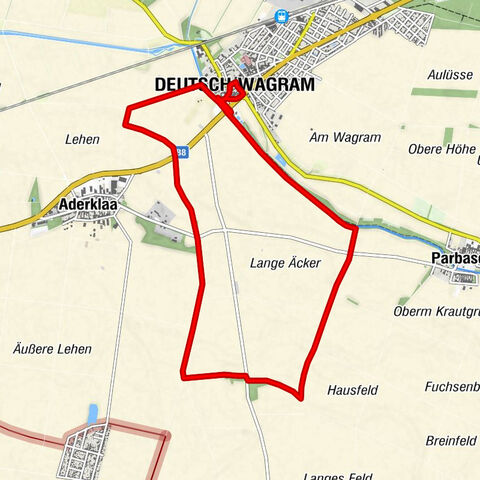 Rundwanderung historisches Schlachtfeld - Schlacht bei Wagram