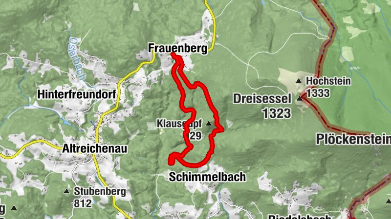 Rundweg Klausgupfsteig